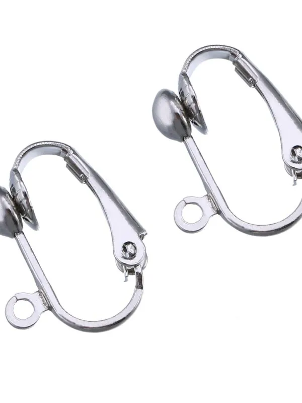 36 Pack Clip-on Earring Converter with Easy Open Loop