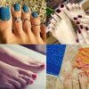16-Piece Adjustable Toe Ring Set for Women