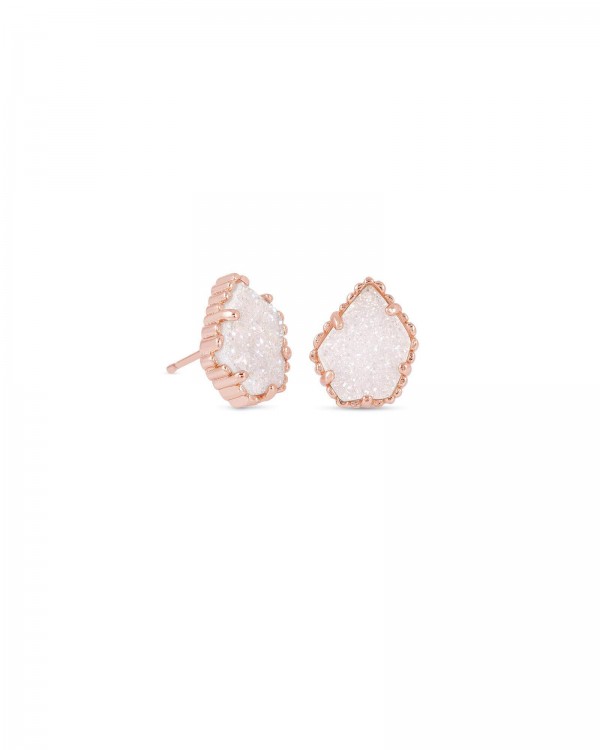 Rose Gold-Plated Kendra Scott Tessa Stud Earrings