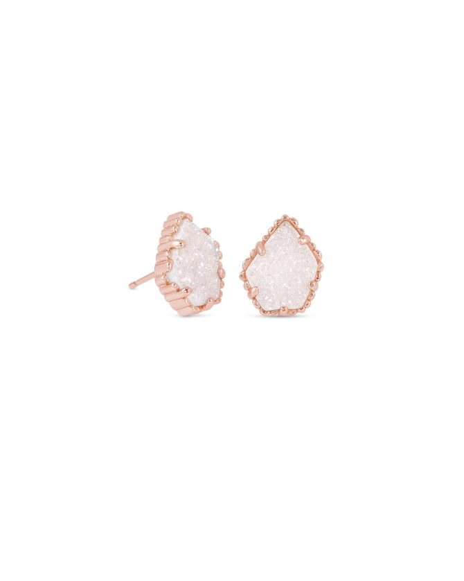 Rose Gold-Plated Kendra Scott Tessa Stud Earrings