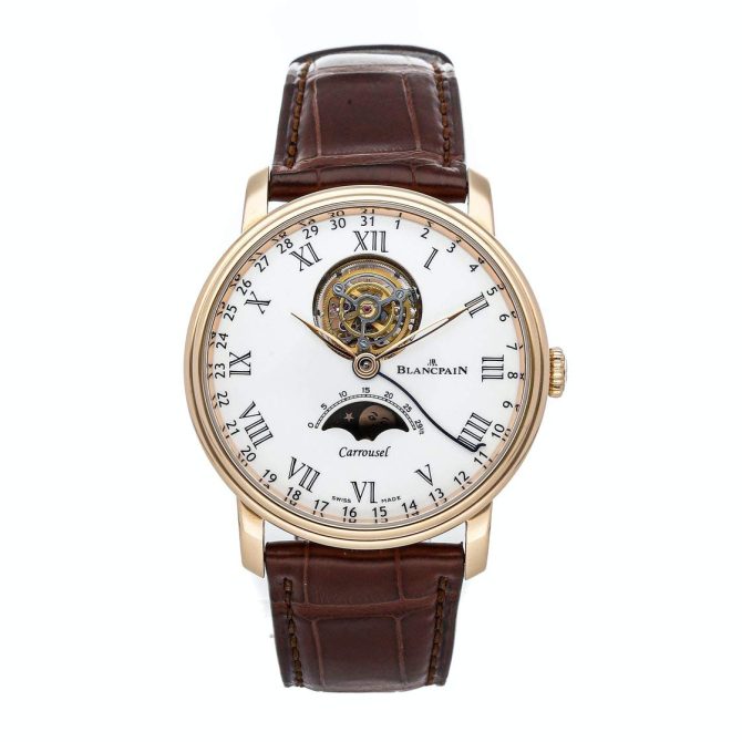 Blancpain Villeret Automatic White Dial Watch 