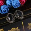 BriLove Victorian Style Clip On Earrings for Women
