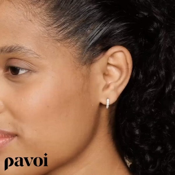 PAVOI 14K Yellow Gold Plated Mid Size Earrings