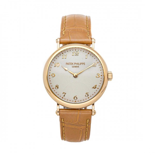 Patek Philippe Calatrava Silver Dial Watch