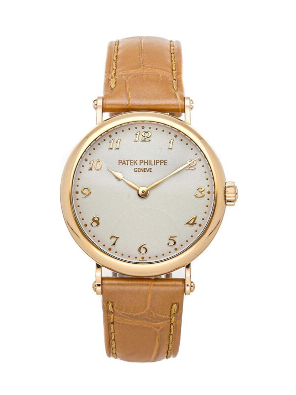 Patek Philippe Calatrava Silver Dial Watch