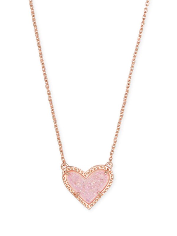 14k Rose Gold-Plated Kendra Scott Ari Adjustable Length Pendant Necklace
