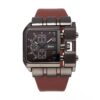 OULM Original Rectangle Unique Design Men Wristwatch