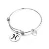 MAOFAED Initial Bracelet Letter Bracelet Personalized