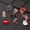 JLJ Enamel Pin Set: Add Whimsy to Your Style with Cute Vampire, Skull, and Witch Brooches for Parties and Costume Decor