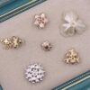 Embellishments Pearl Brooch Alloy Pendants for Jewelry