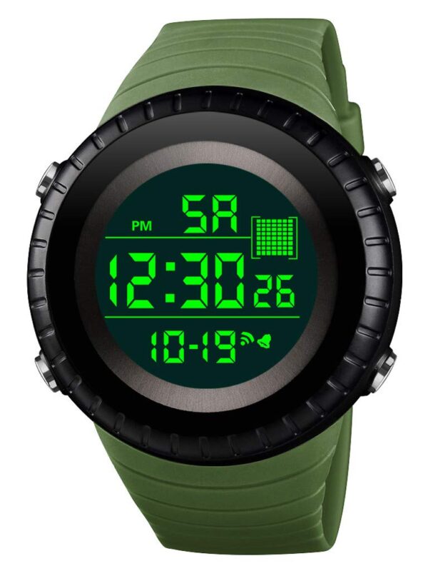 Hessimy Men's Digital Sports Watch Waterproof Tactical Watch