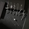 Hypoallergeni Ear Cuffs Wrap Crawler Hook Earrings