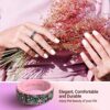 CHICMODA Silicone Rings Women Mens,8 Colorful Silicone Rings