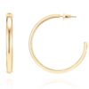 PAVOI 14K Yellow Gold Plated Silver Post Earrings for Women