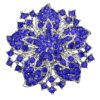 Wedding Bridal Big Crystal Rhinestone Bouquet Brooch Pin