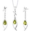 Earrings Pendant Necklace Jewelry Set