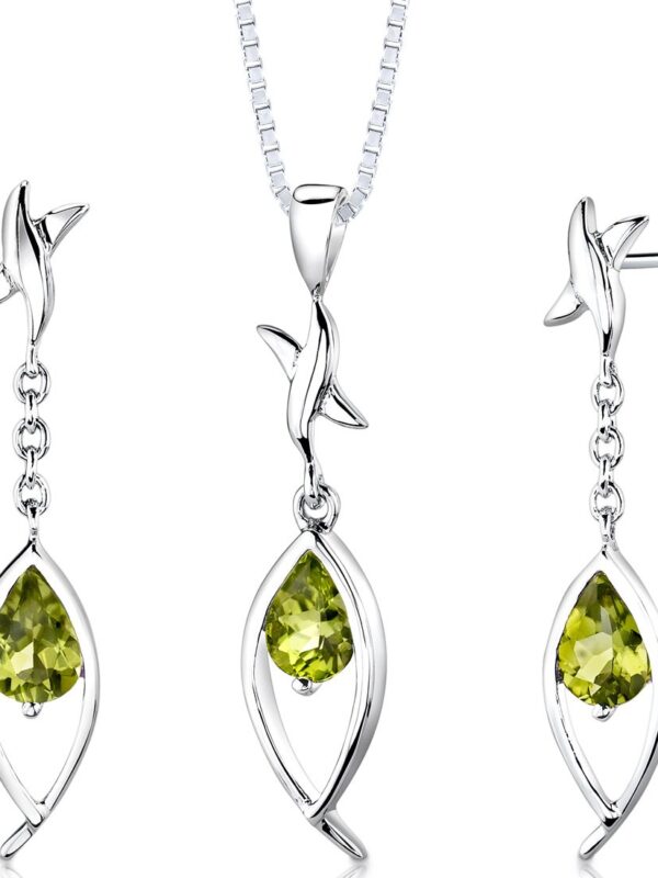 Earrings Pendant Necklace Jewelry Set