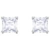 Swarovski Attract Square Stud Pierced Earrings