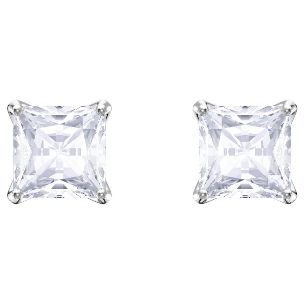 Swarovski Attract Square Stud Pierced Earrings