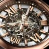 Bulova Mechanical Hand Wind Leather Dress Watch