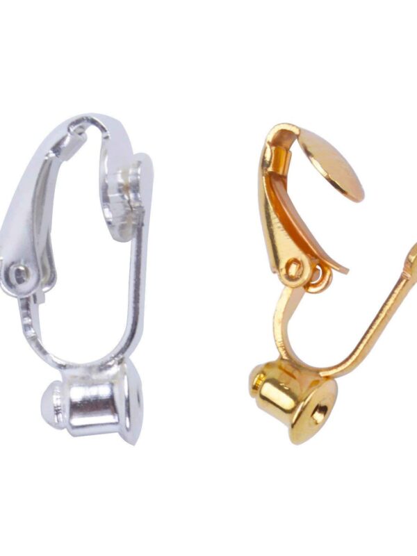 20 Pieces Earring Clip Backs Clip-on Earring Converter
