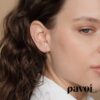 14K Gold-Plated CZ Ear Lobe Cuffs: Effortless Elegance