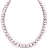 THE PEARL SOURCE 6.5-7.0mm AAA Quality Pink Necklace