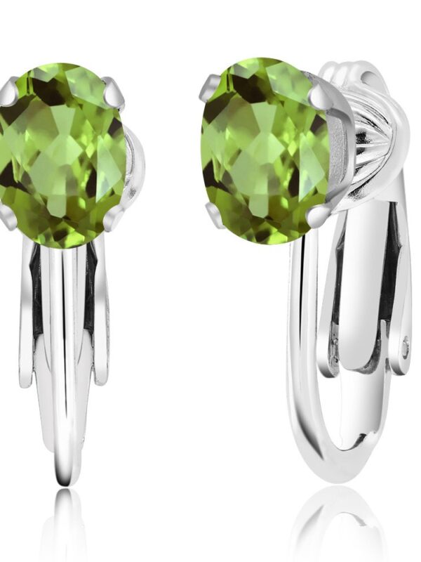 Gem Stone King Sterling Silver Green Peridot Women
