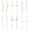 6 Pairs Ear Wrap Crawler Earrings