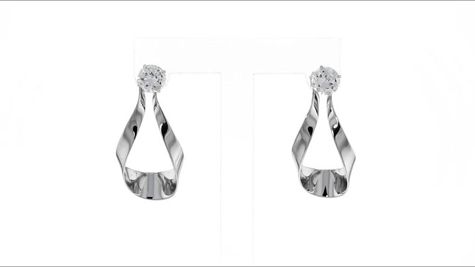 Ross-Simons Sterling Silver Ribbon Drop Earring Jackets – The Perfect Feminine Accent for Any Occasion