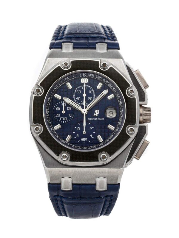 Blue Dial Watch Audemars Piguet Royal Oak Offshore Mechanical
