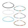 Hicarer 6 Pieces Women Bohemian Necklaces