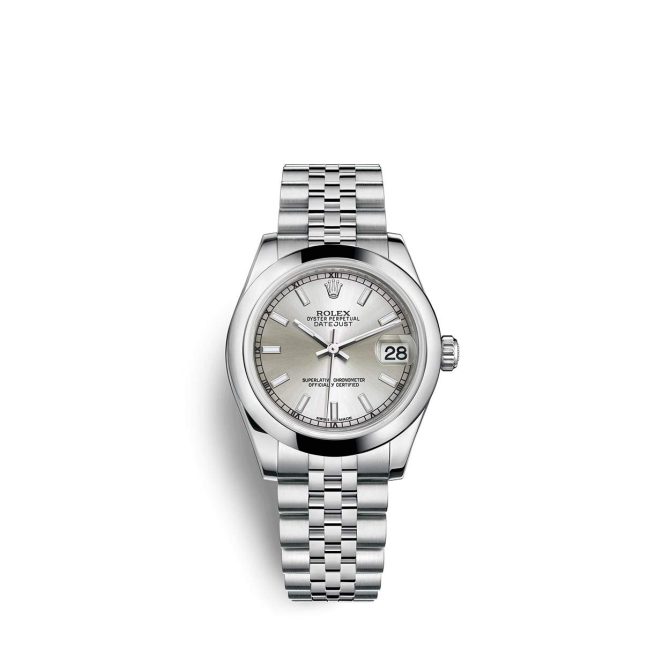 Rolex Automatic Stainless Steel Ladies Watch