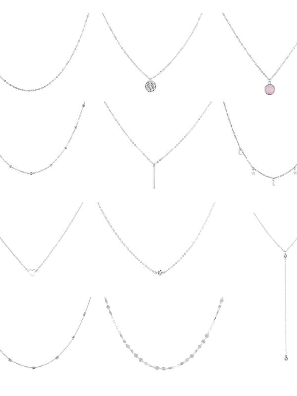 WFYOU 11PCS Layered Choker Necklace for Women