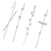 4 pcs Ear Wrap Crawler Hook Earrings for Women