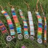 Handmade Bracelets Sunflower Button Woven Bracelet