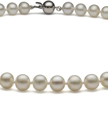 HinsonGayle AAA Handpicked 7.5-8mm White Pearl Necklace