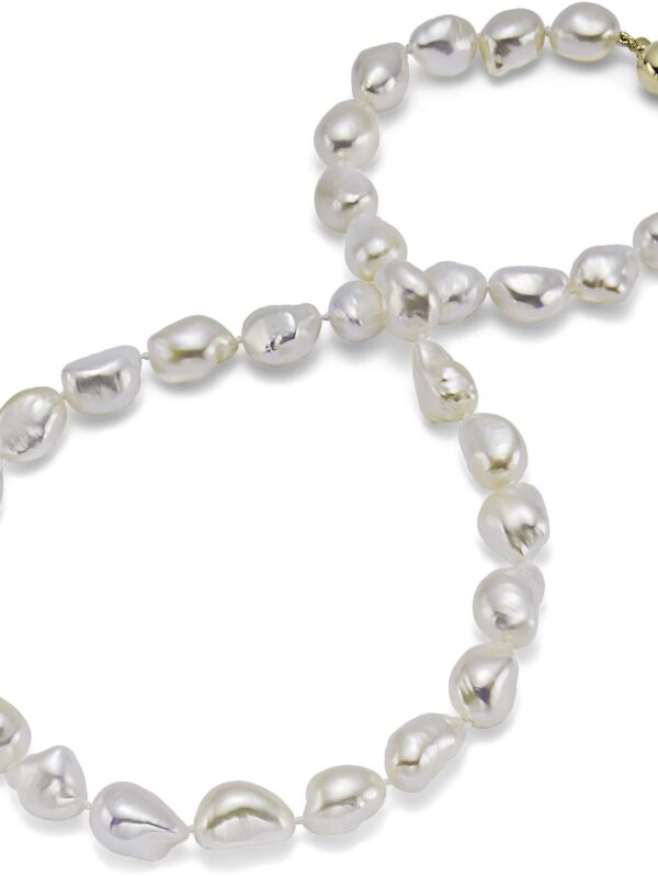 HinsonGayle AAA GEM 10-11mm White Baroque
