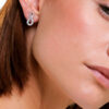 SWAROVSKI Infinity Stud Pierced Earrings