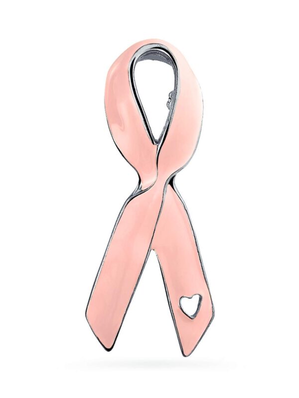 Bling Jewelry Pink Ribbon Breast Cancer Survivor Pink Brooch