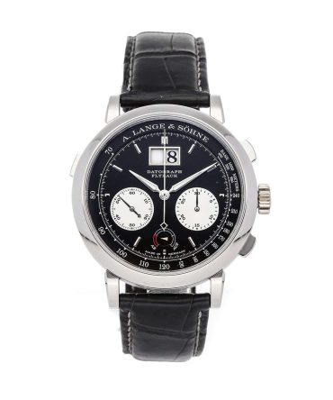 A. Lange & Sohne Saxonia Manual Wind Black Dial Watch