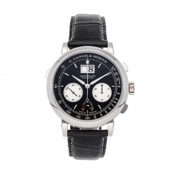 A. Lange & Sohne Saxonia Manual Wind Black Dial Watch