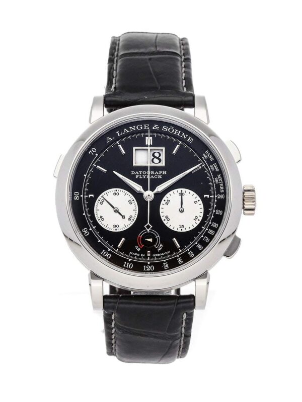 A. Lange & Sohne Saxonia Manual Wind Black Dial Watch