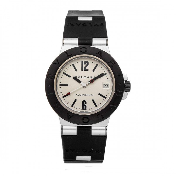 Automatic BVLGARI Diagono Mechanical Silver Dial Watch