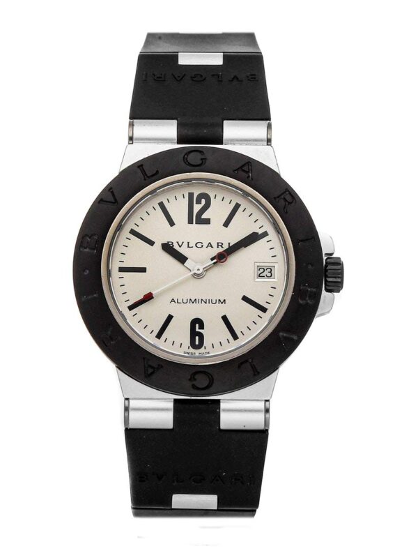 Automatic BVLGARI Diagono Mechanical Silver Dial Watch