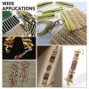 PH PandaHall 200pcs Slide On End Clasp Tubes