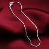 Dazzle Your Ankles with Sterling Silver Diamond-Cut Snake Chain Anklet - Ankle Jewelry Bliss