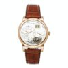 Silver Dial Watch A. Lange & Sohne Lange Hand-Winding