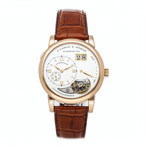 Silver Dial Watch A. Lange & Sohne Lange Hand-Winding