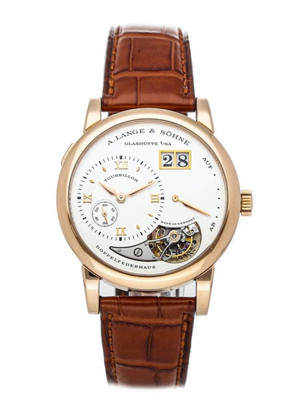Silver Dial Watch A. Lange & Sohne Lange Hand-Winding